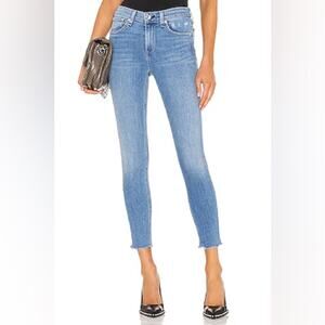 Rag & Bone Cate Mid-Rise Ankle Skinny Jeans Palmer Wash Size 25